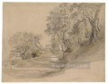 チボリの風景 ルミニズム ウィリアム・スタンリー・ハセルティン